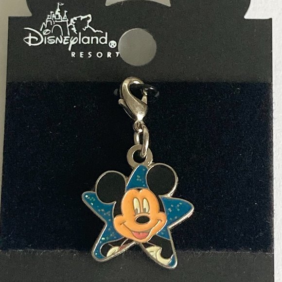 Vintage Disney Mickey Mouse Hollywood Studios Star Clip On Charm Zipper Pull - Picture 3 of 9